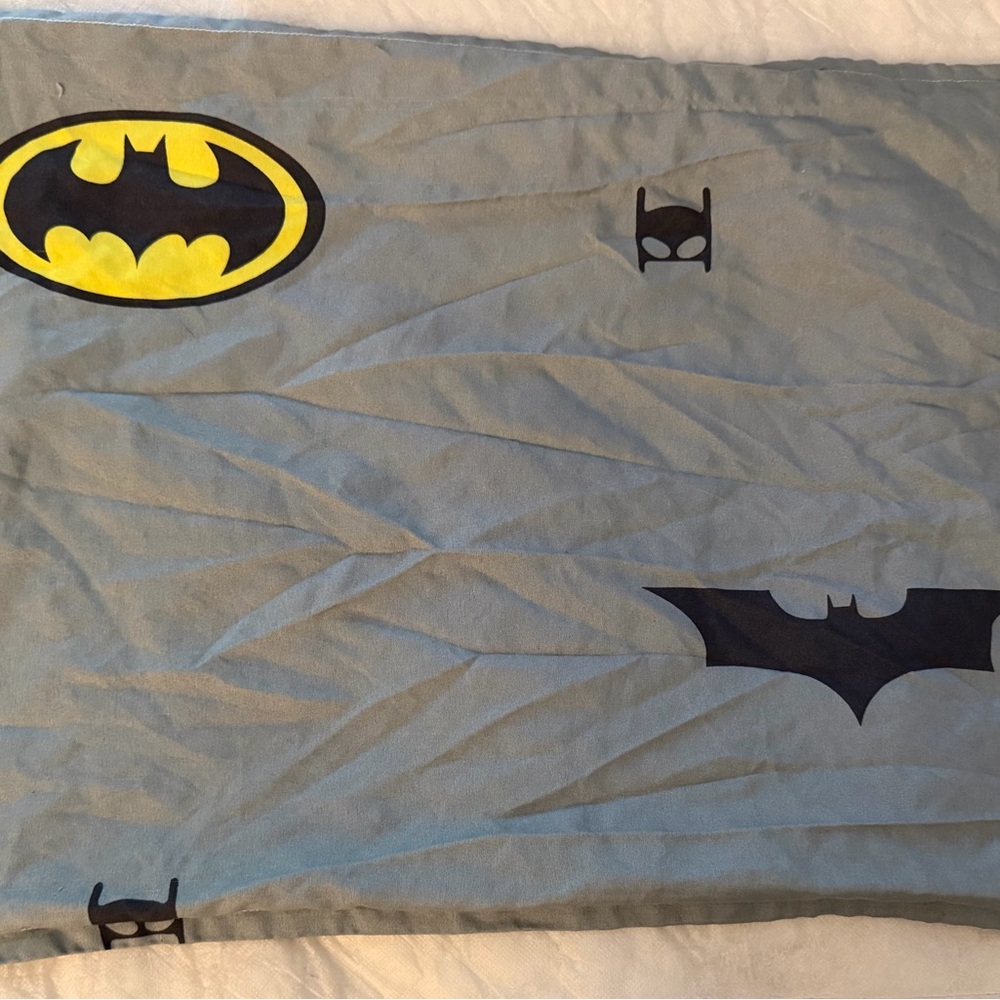 Batman Logo Duvet Cover and One Pillowcase